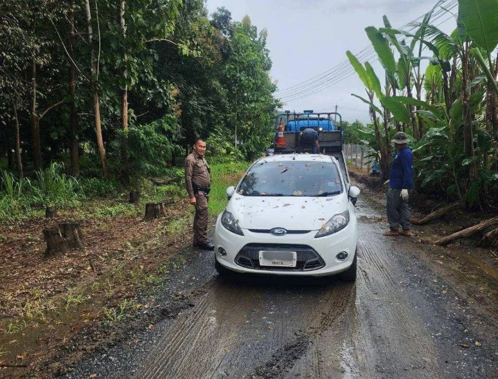 Police Chiang Rai Drugs in Car