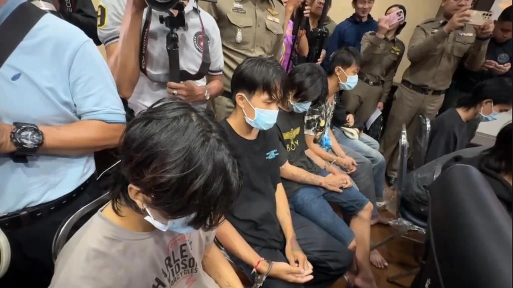 Shan youth gang Chiang Mai