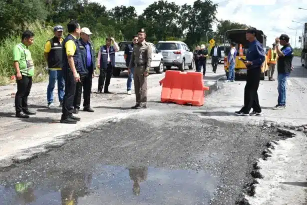 1.4 Biliion Baht Highway Falls Apart