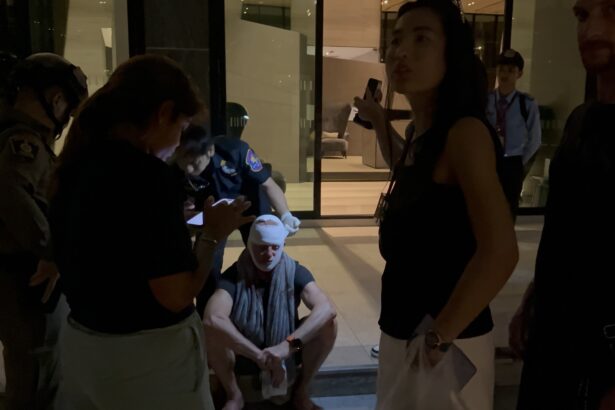 British Tourist Violently Assaultyed by 4 Ladyboys in Pattaya