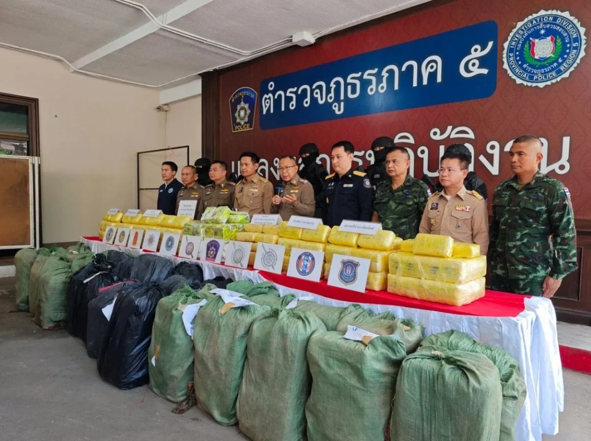 Police 10 Million Meth Pills and 100 Kg of Crystal Meth