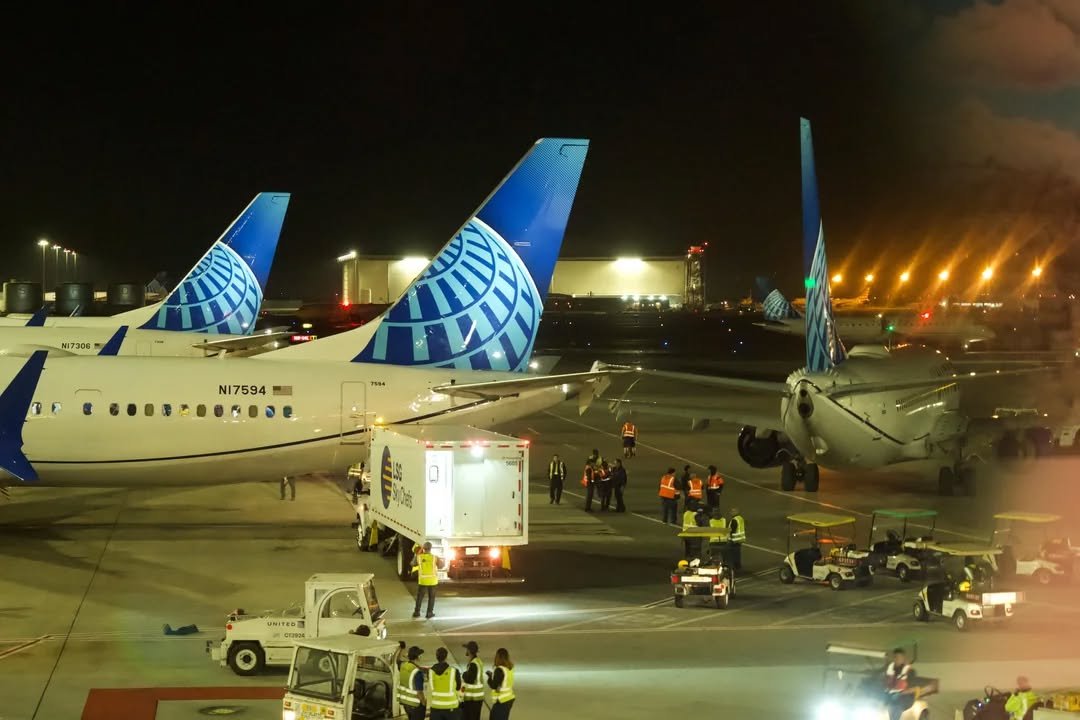 United Airlines 737 MAX Aircraft Have Tail Collision