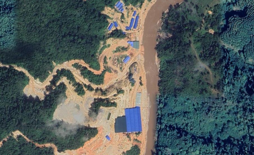 Mining Along the Kok River