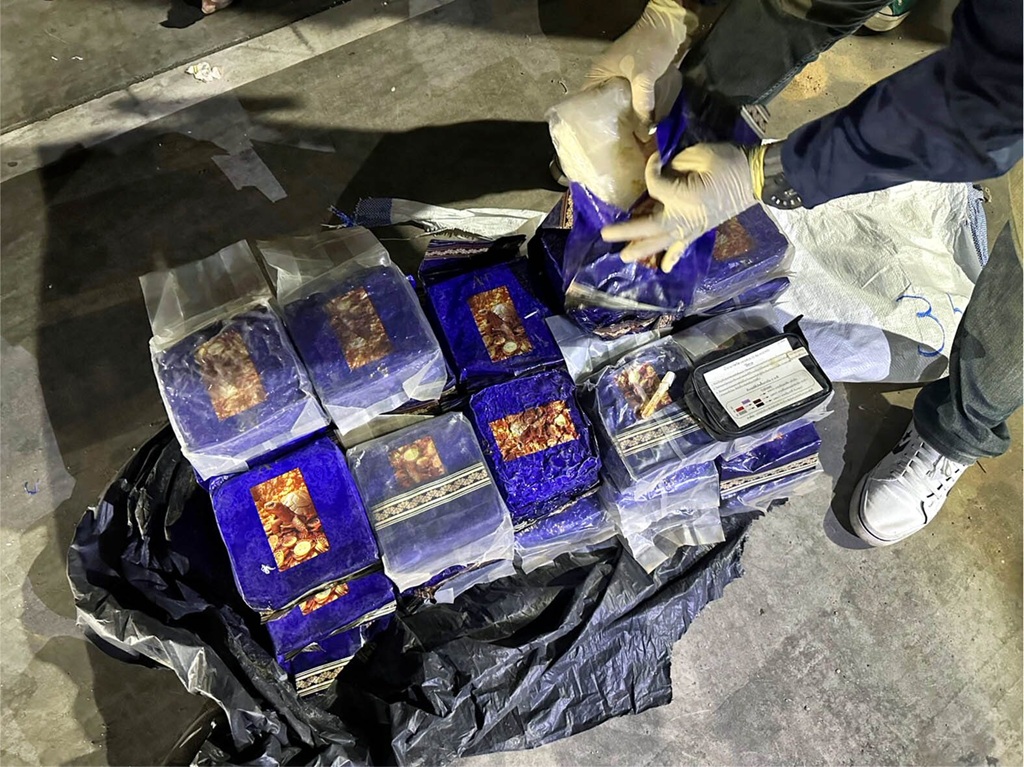 Police Seize 600Kg of Crystal Meth