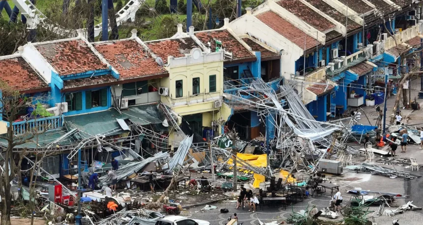 Typhoon Bualoi Batters Vietnam