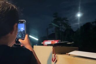 Northern Thaialnd Residents Witness First Blood Moon in Three Years
