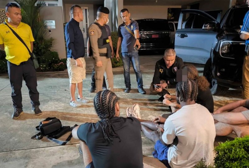 Four Britons Arrested in Phuket