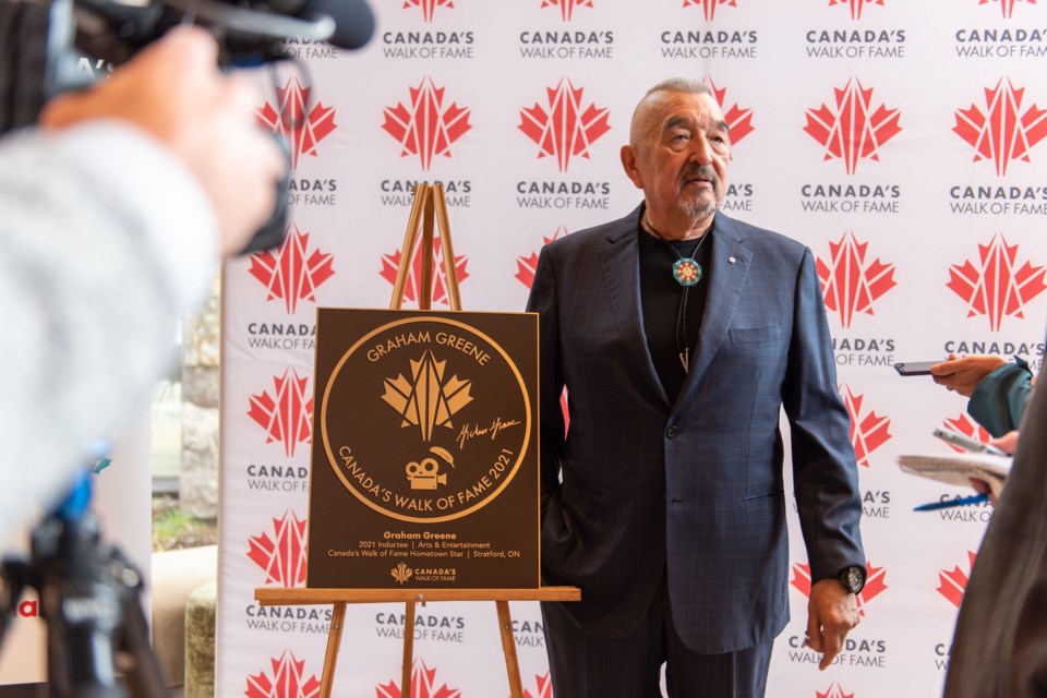graham green Canada’s Walk of Fame