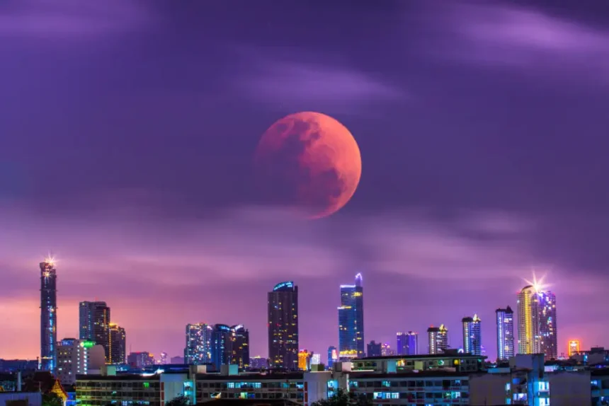 Thailand to See Blood Moon Eclipse on 7-8 September 2025