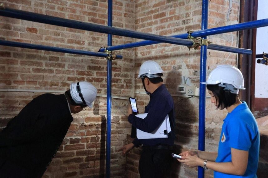 Construction Workers Find Ancient Bricks in Chiang Rai’s Original City Hall