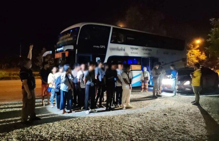 tour bus migrant smuggling