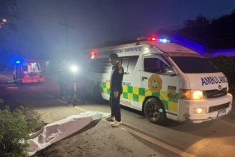 Police Officer Killed, Drunk Driver, Phayao