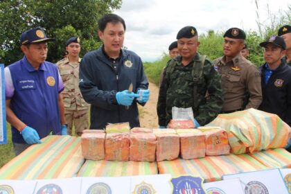 Chiang Rai Soldier Seize 245Kg of Crystal Meth