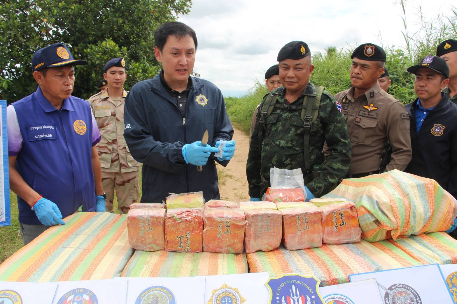 Chiang Rai Soldier Seize 245Kg of Crystal Meth