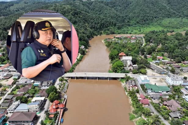 Enviroment Minister Inspects Kok River Contamination in Chiang Rai