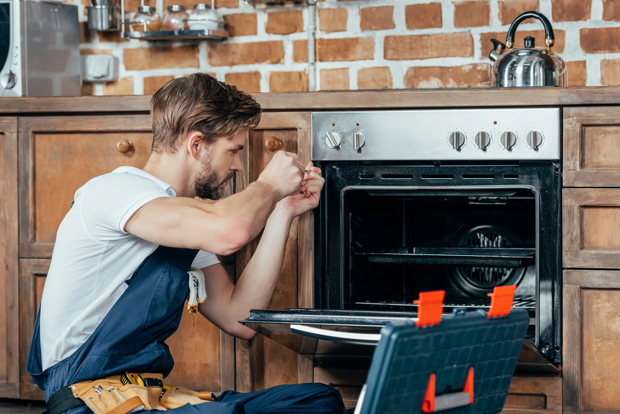 Professional appliance installation