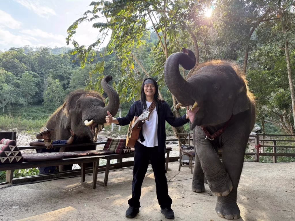 Thai Rock Singer Pee Saderd to Raise Funds for Mae Taeng Elephant Hospital