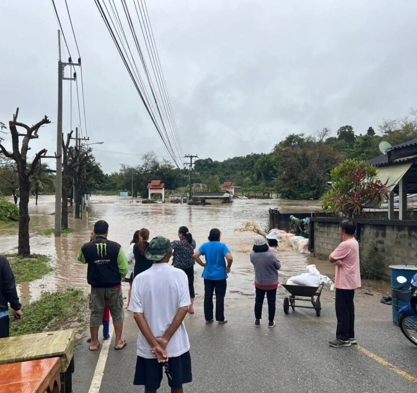 Floods Across Northern Thailand, Tropical Storm Bualoi