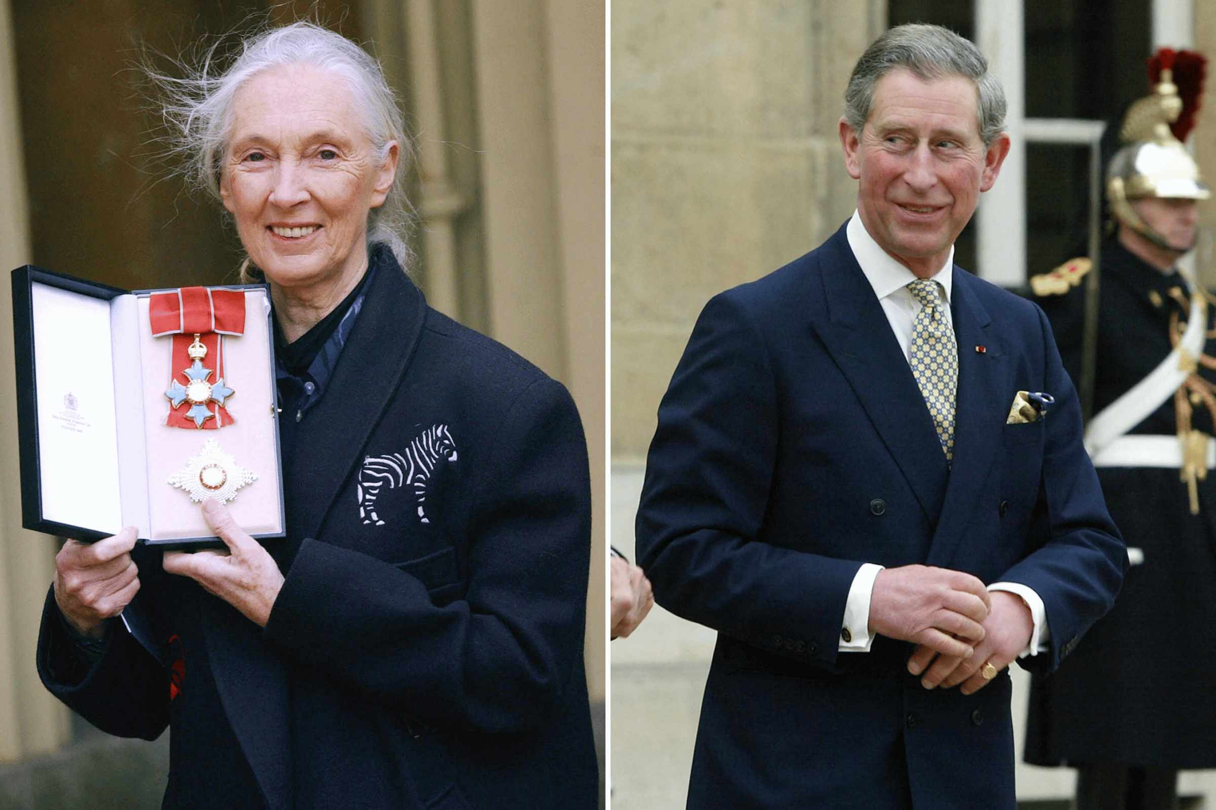 jane goodall, king charles