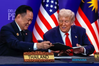 United States and Thailand Forge Landmark Trade Framework to Slash Tariffs and Boost Commerce Read More: https://www.kaohooninternational.com/economics/568562