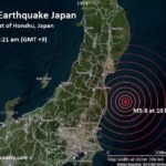 5.8 Earthquake Jolts Honshu Japan