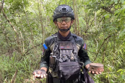 Army Sappers Discover Live Anti-Perssonel Mines