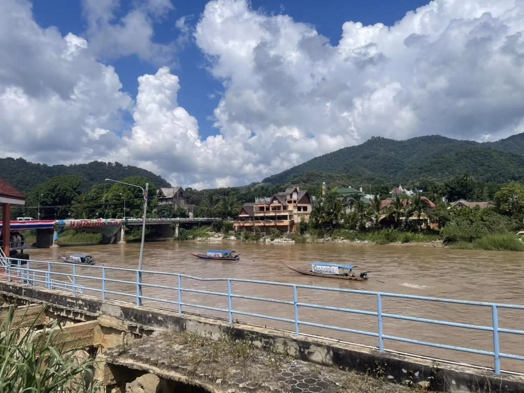 Sediment Dams on the Kok River