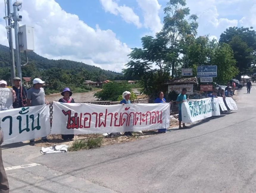 Sediment Dams on the Kok River