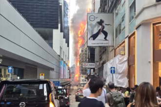 Chinachem Tower Fire Triggers Mass Evacuation in Central Hong Kong