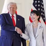 Sanae Takaichi and Donald Trump