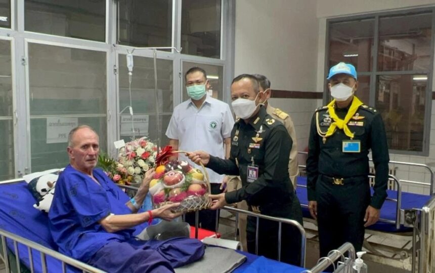 British Caver Vern Unsworth, Tham Luang Rescue Hero, Hospitalized