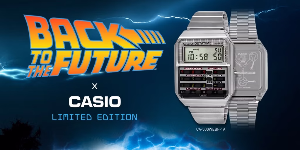 Casio Back to the Future Watch 