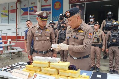 Police Chiang Rai Meth Pills Siezed