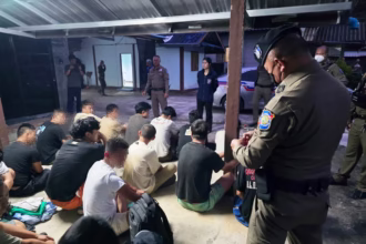 Tourist Police Discover 19 Chinese KK-Park Scammers Hiding in Chiang Rai