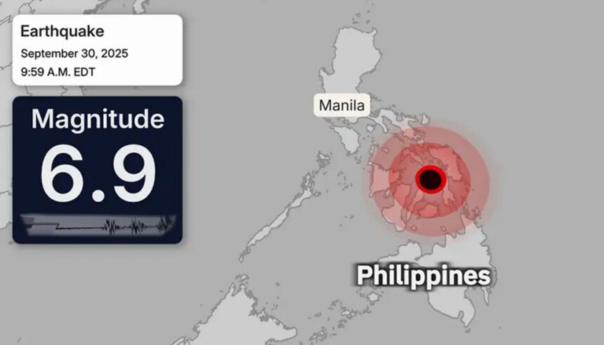 Earthquake Hits Central Philippines