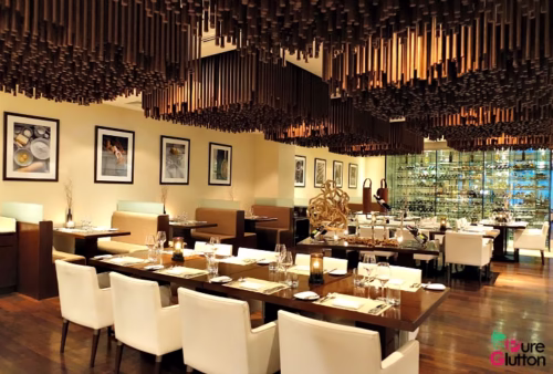 Favola dining room and open oven at Le Méridien Chiang Mai