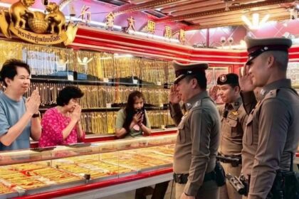 Police Step Up Security on Gold Shops