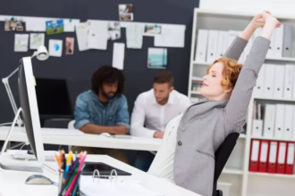 How Office Workers Secretly Stay Fit at Desk Jobs