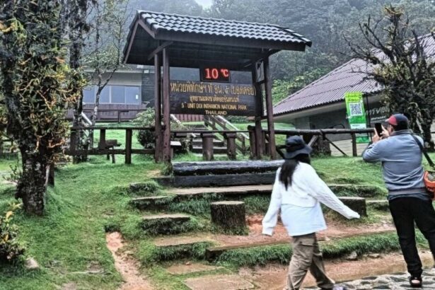 Chiang Mai Temperatures at Doi Inthanon Dip to 10°C