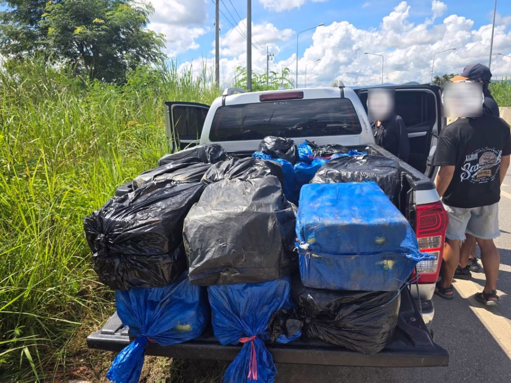 Chiang Rai Authorities Seize 4.4M Meth Pills, 300kg Crystal Meth