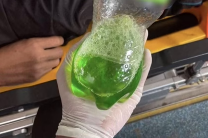 Man drinks Toilet Cleaner