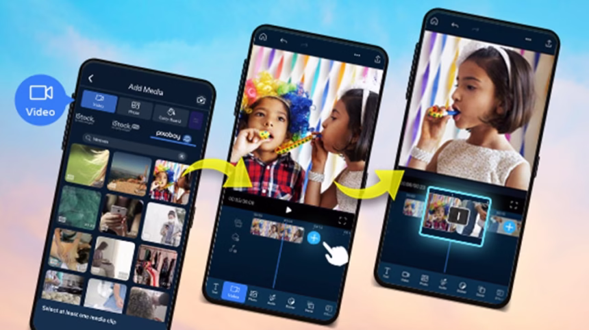 Merge Two Videos Online Without Software