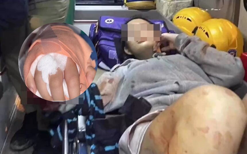 Chiang Mai Sword Attack, girls hand severed