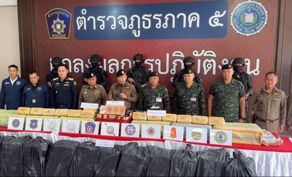 Police Announce Seizure of 4.8 Million Meth Pills and 66Kg of Heroin