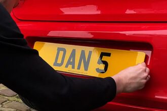 Private number plates