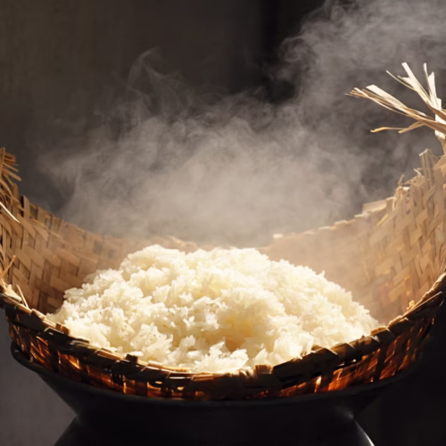 Reheating frozen sticky rice so it tastes fresh