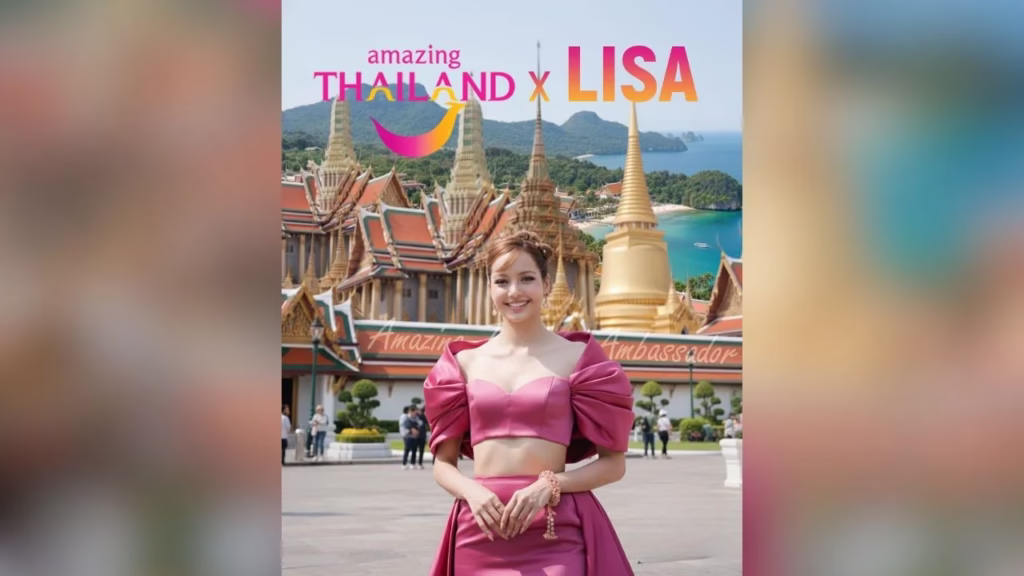  BLACKPINK K-Pop Star Lisa Named Amazing Thailand Ambassador