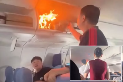 Lithium Battery Fire Sparks Panic on Air China Flight to Seoul Korea