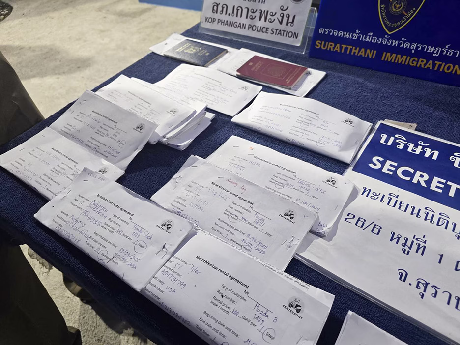 Koh Phangan Raids
