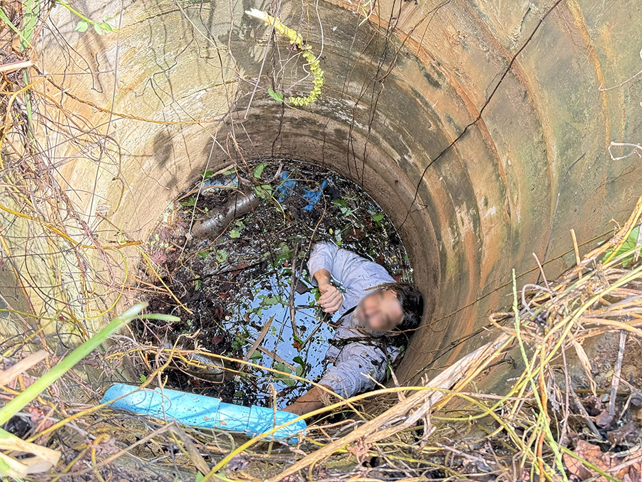 German  Rescued from Well